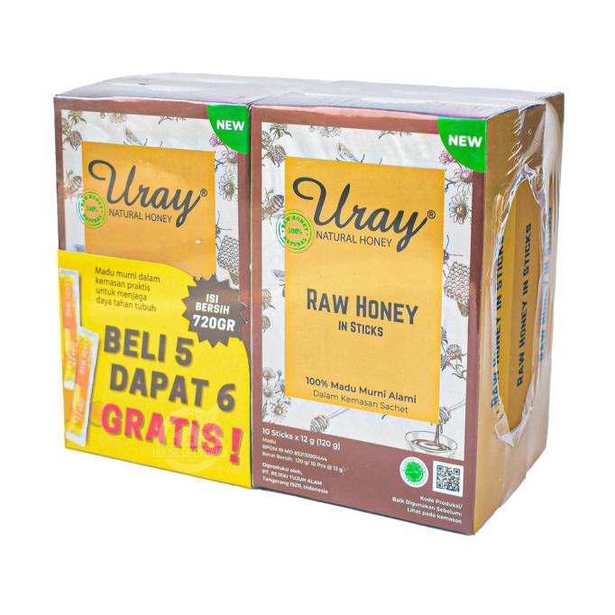 

Promo Bundling Beli 5 Box Uray Honey Stick Free 1 Box