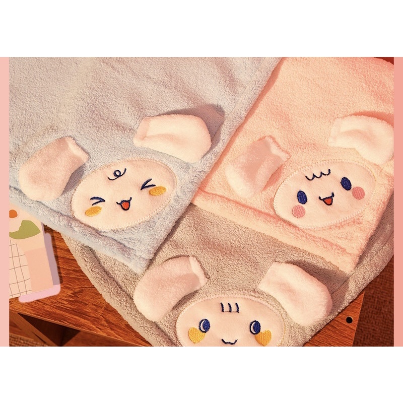 CINNAMOROLL HAND TOWEL PREMIUM QUALITY / HANDUK LAP TANGAN LUCU UNIK HALUS LEMBUT / LAP WASTAFEL DAPUR / PENGIRING TANGAN