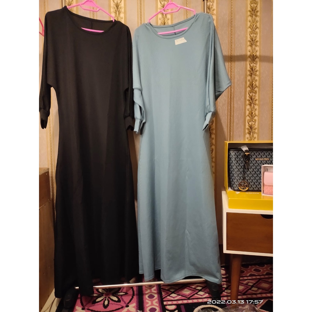 GAMIS LIDYA JUMBO TERBARU BAHAN MANGO KNITE