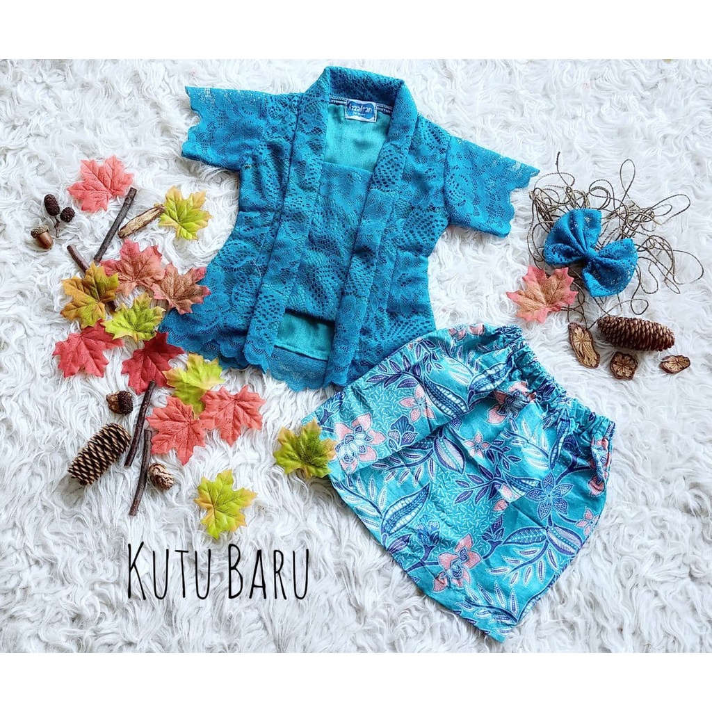 Kebaya Anak/Baju Wisuda/Kebaya Anak Unik/Kebaya Kutu Baru/Baju Kekinian