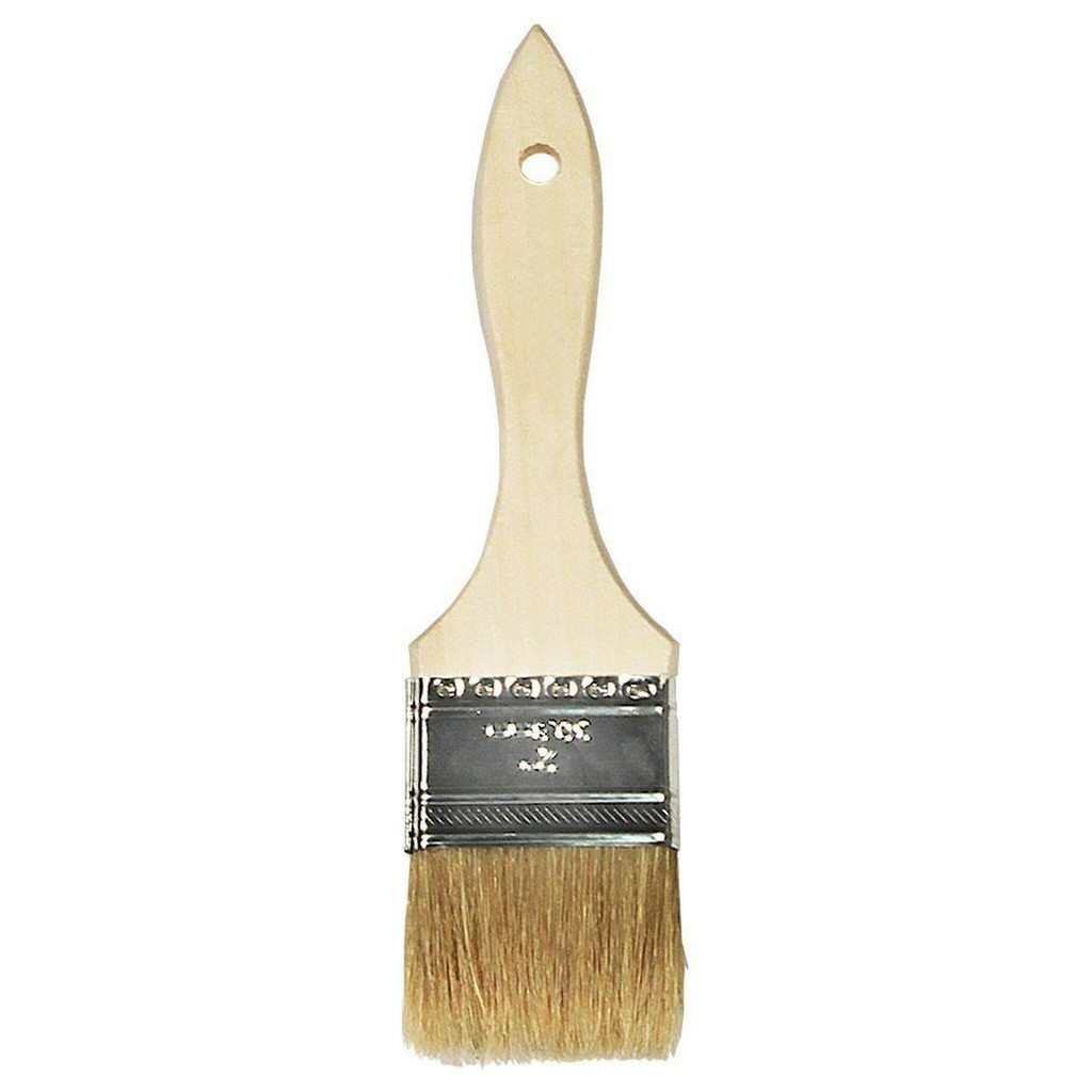 Vinztstore - Kuas Cat Tembok Alat Cat Dinding Paint Brush 1&quot; 2&quot; 3&quot; 4&quot; High Quality Gagang Kayu