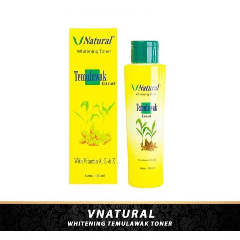 TEMULAWAK V NATURAL WHITENING TONER 100ml