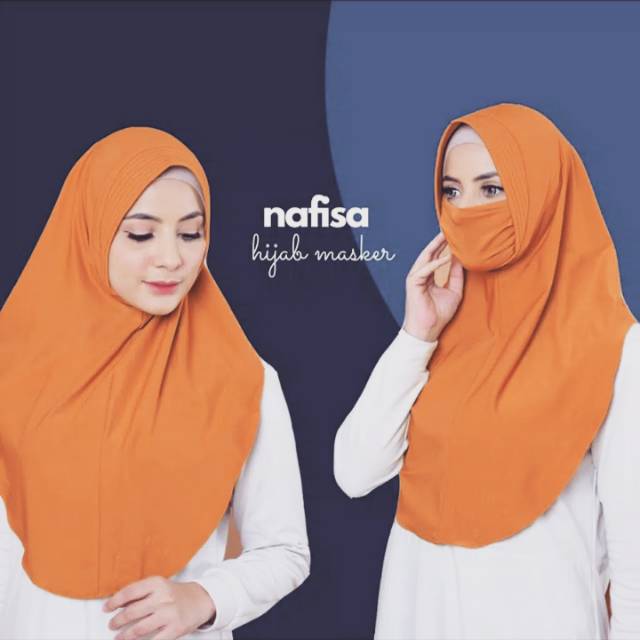 Jilbab masker nafisa / jilbab murah