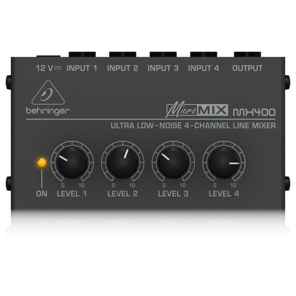 {suhadistore} Behringer MX400 4-Channel Line Mixe Diskon