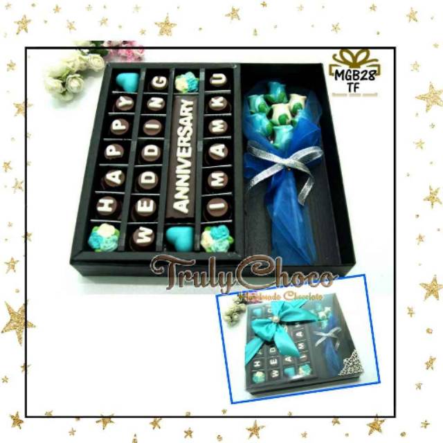 

Coklat Trulychoco hadiah pernikahan special