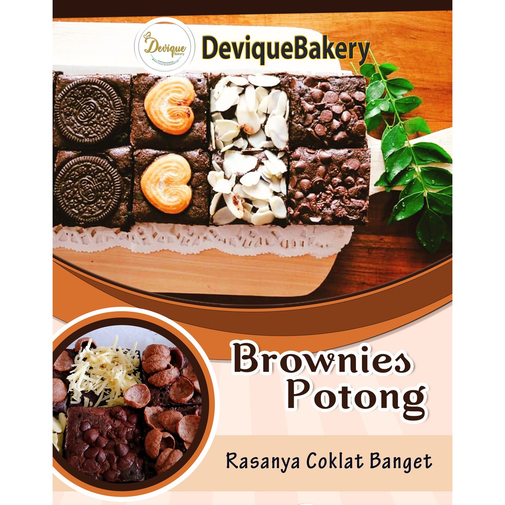 

Kue Brownies Potong Lezat ( 15 x 10 cm )