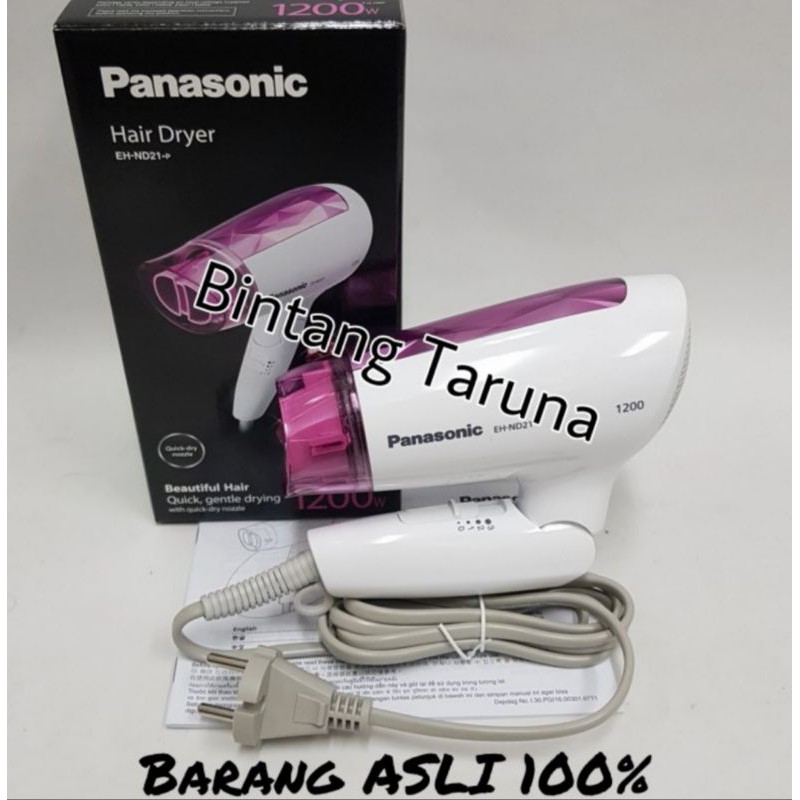 Panasonic Hairdryer EH-ND21 Pengering Rambut Panasonic EH-ND21-P