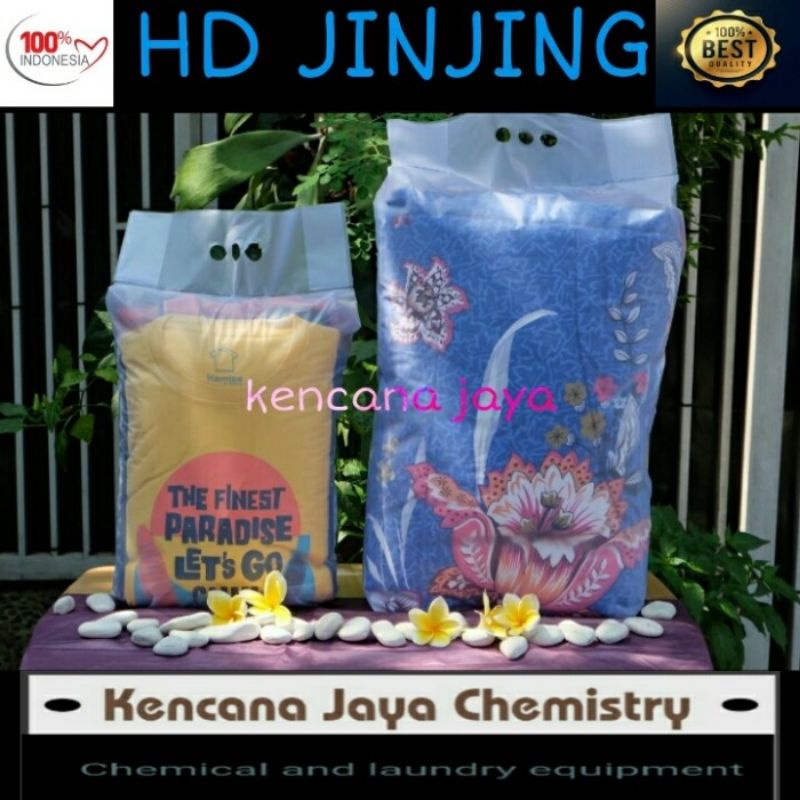 Plastik jinjing laundry  HD jinjing 3 jari Plastik laundry kiloan 1kg