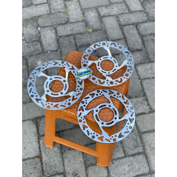 piringan cakram depan sunstar coak baut 4 yamaha Honda dan baut 5 honda