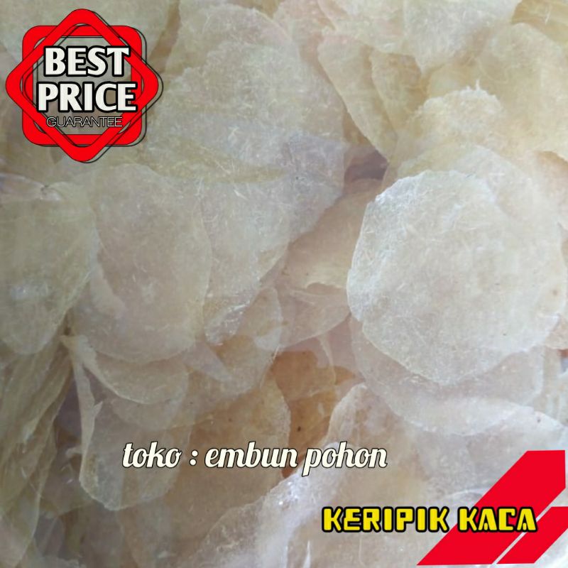 

KERUPUK KACA MENTAH 250GR