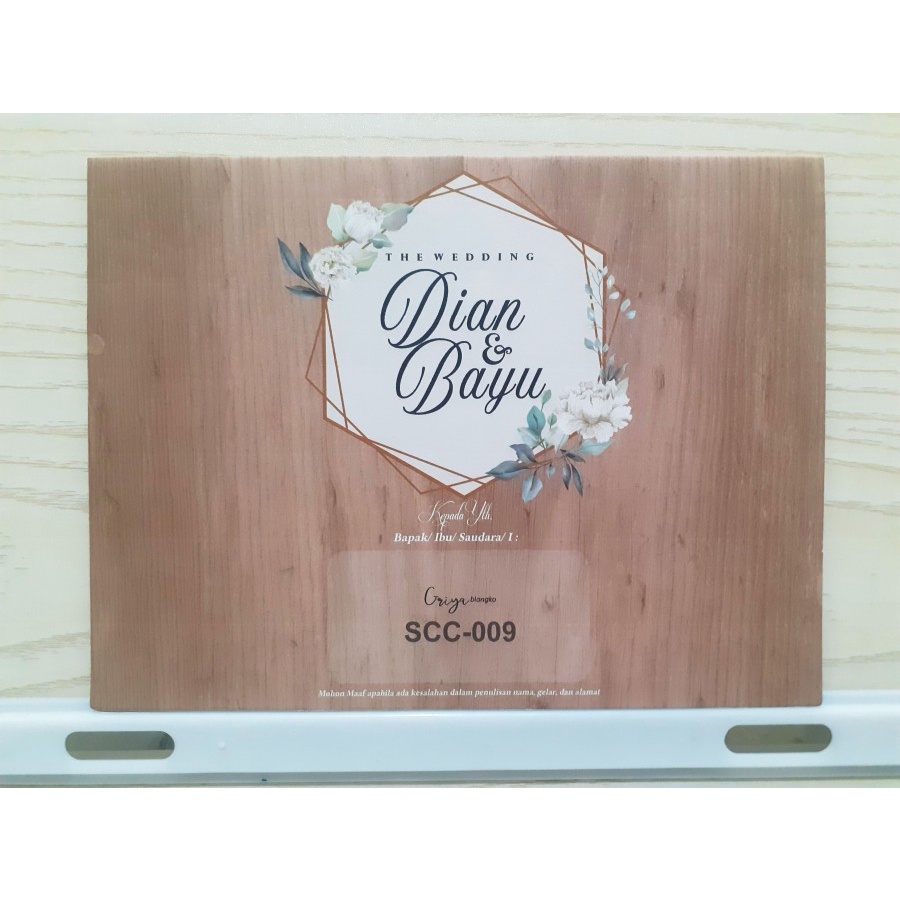 

Blangko Undangan Rustic Griya 2 SCC-009 Free File Setting + KUT