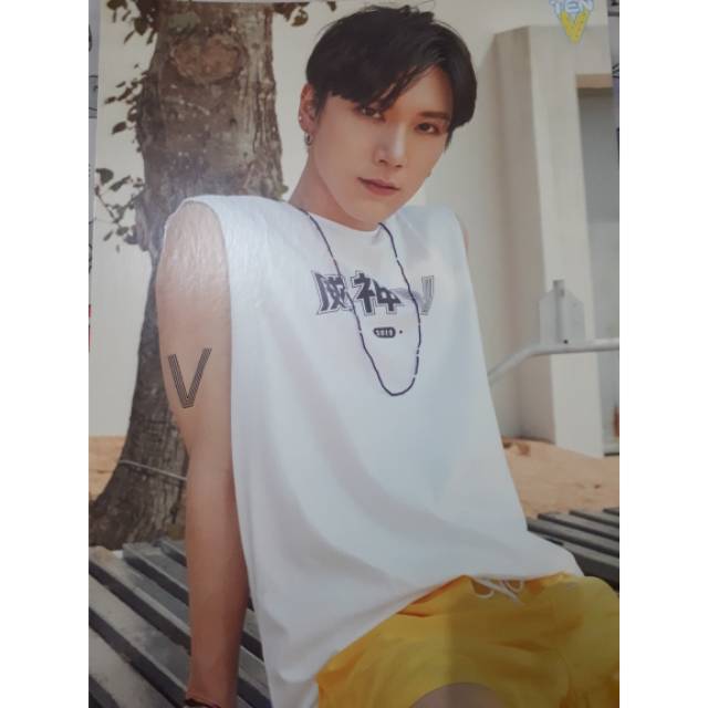 Ten WayV summer vacation kit (sumkit) A4 postcard/poster