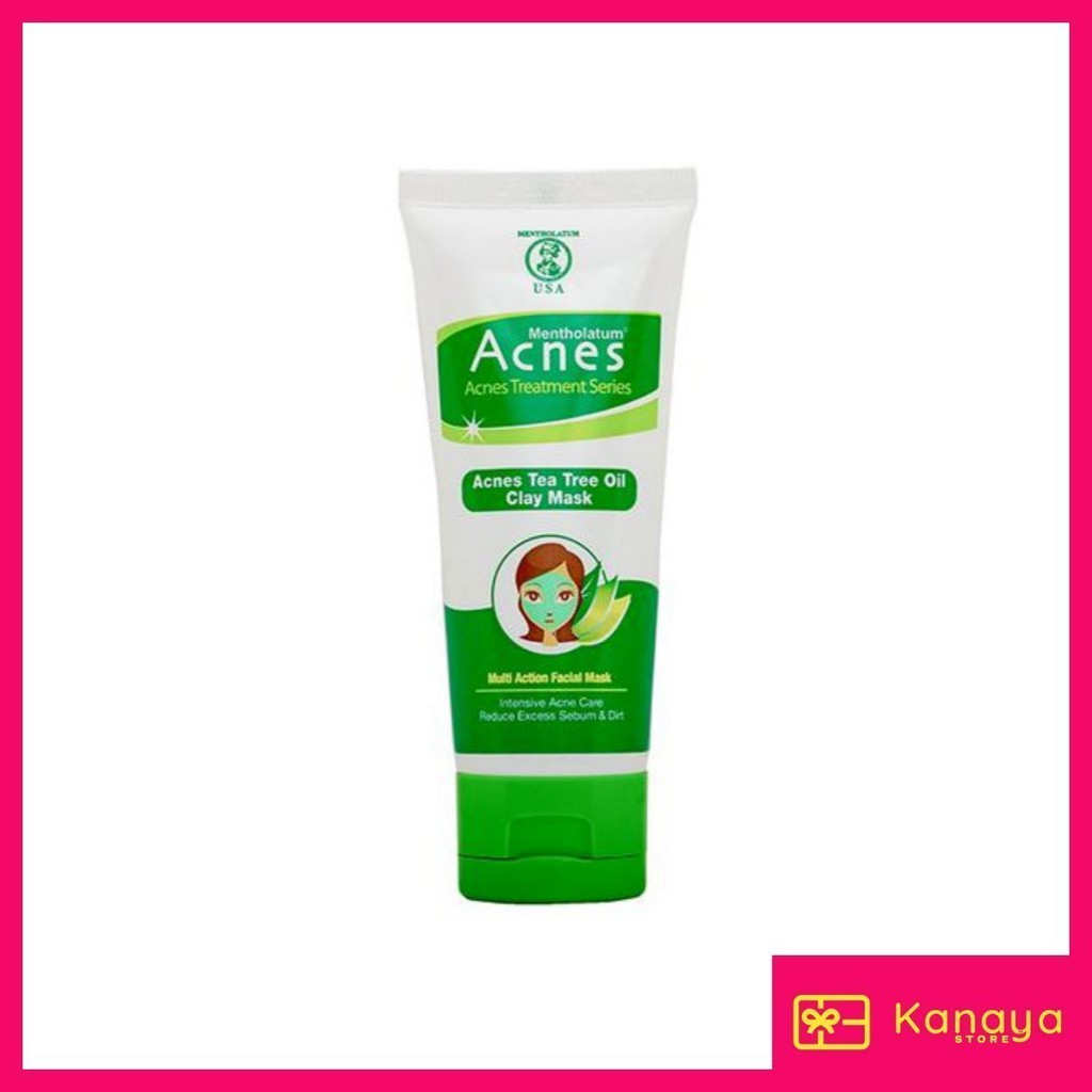 (BISA COD) Acnes Tea Tree Oil Clay Mask