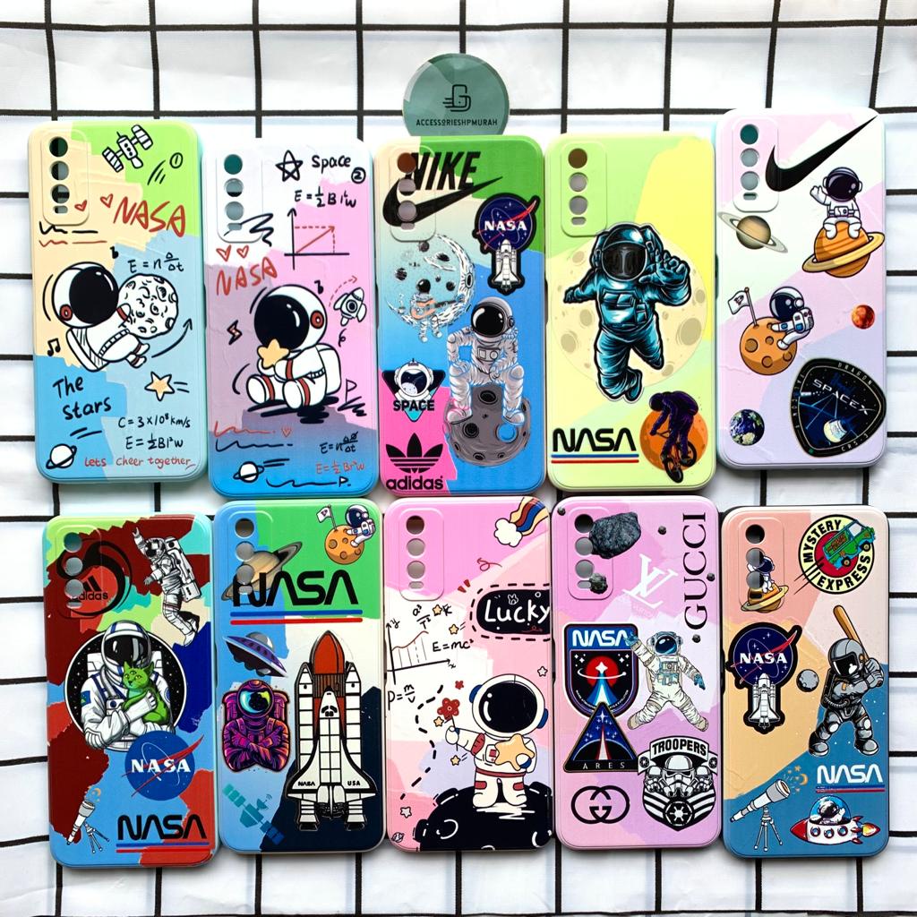 SOFTCASE MACARON NASA REALME C21