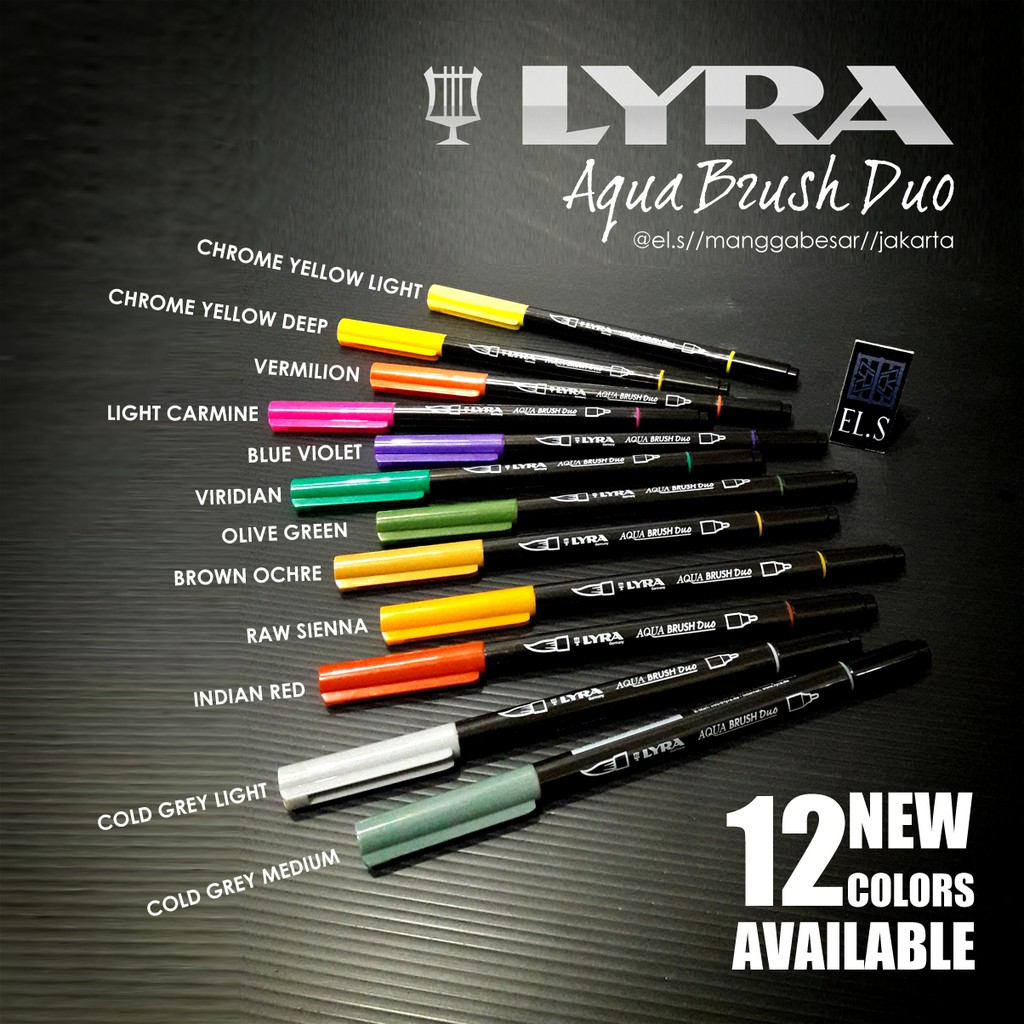 

Lyra Aqua Brush Duo