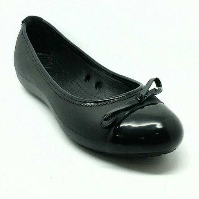 Crocs cobler  balet hitam