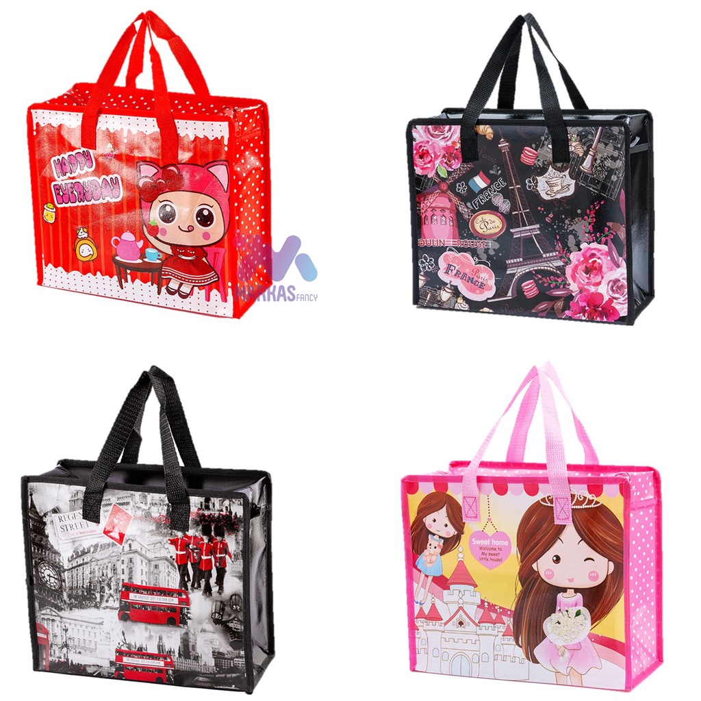 TAS KARUNG 27x33 cm TAS BAJU TAS MUKENA TAS MAKE UP TAS SOUVENIR