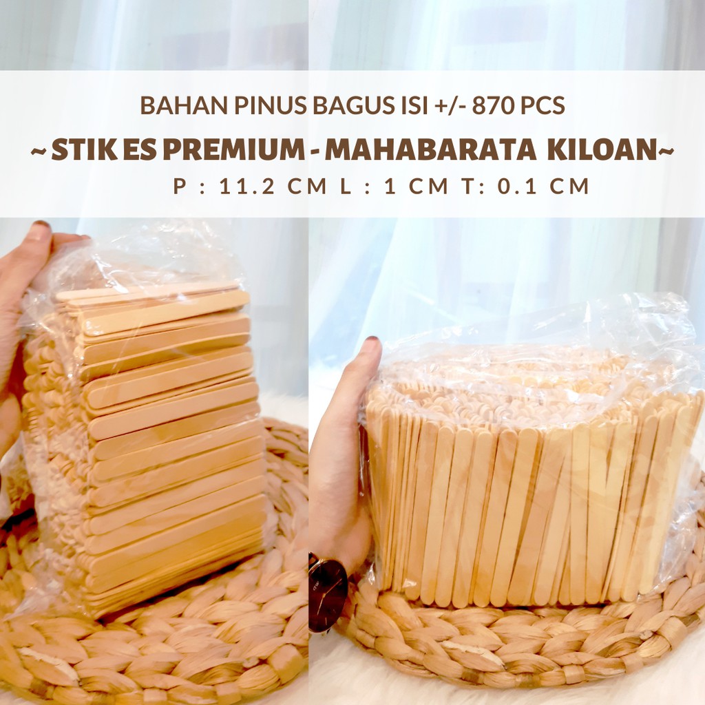 

Stik Es Krim Tebal Stik Eskrim Petak Stick Es Krim Kayu Pinus