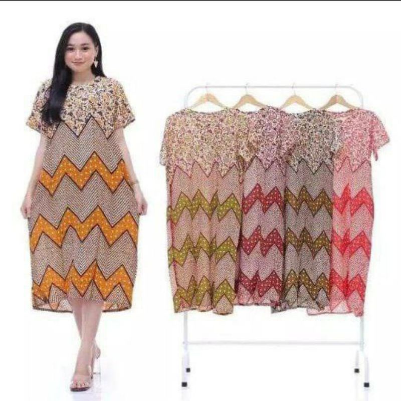 Gamis Twill Rayon Malaman Terbaru Kekinian Busui | Gamis Tiedye NEW-Daster Random