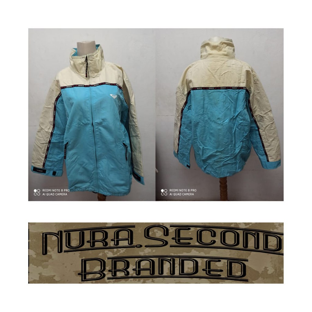 Baju Jaket Snowboard Roxy by Quiksilver Tebal Wanita Original