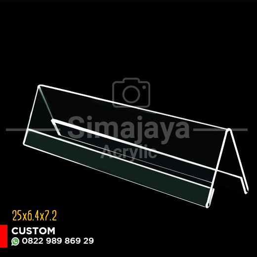 

sign holder acrylic jm001