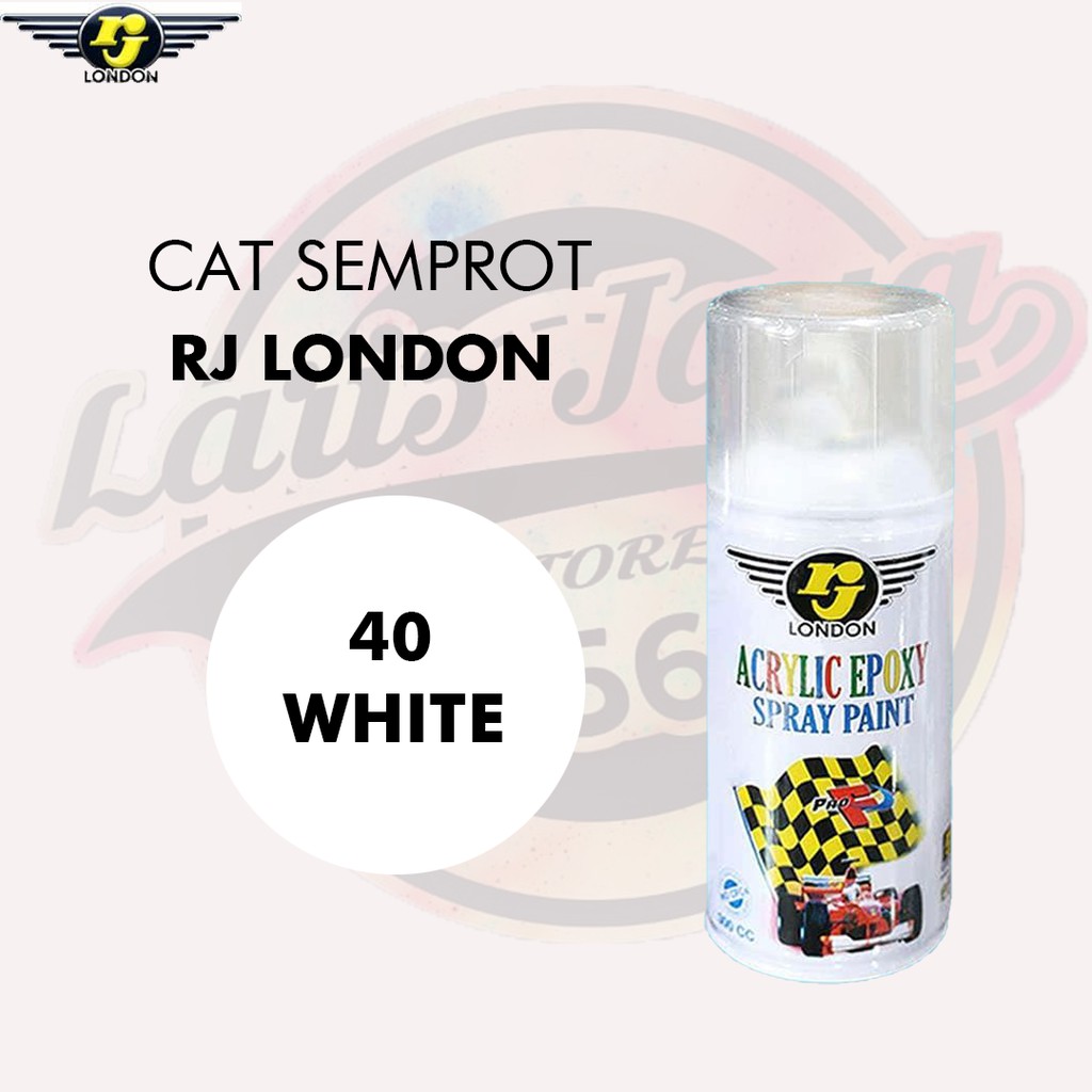 

Pilok RJ London PUTIH / WHITE (40) - 400 cc | Cat Semprot Acrylic Epoxy Besar Original Harus Coba !