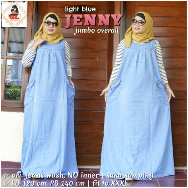 OVERALL DRESS JUMBO FIT TO XXXL SUPER RECOMENDED