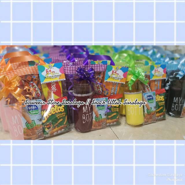 Snack Ultah Murah Paket Snack Ulang Tahun Anak Souvenir Ulang Tahun Bingkisan Ultah Surabaya