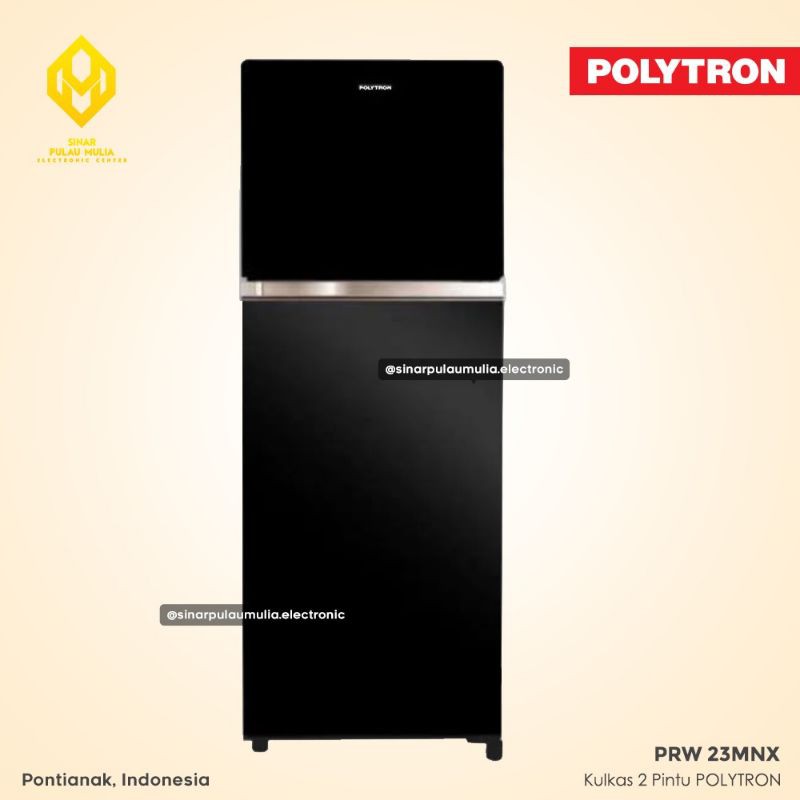 Polytron Kulkas 2 Pintu 220 Liter - PRW 23MNX / PRW 23 MNX / PRW23MNX / PRW23 MNX