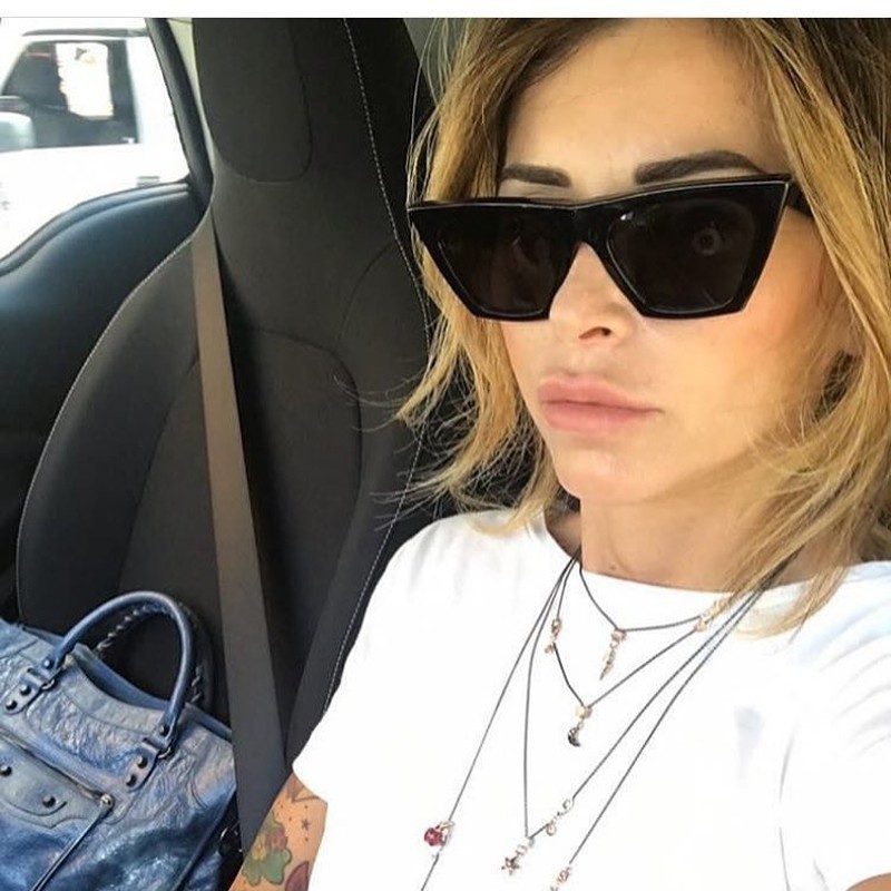 Owl City Cat Eye Women Sunglasses Brand Designer Retro Sunglass Man Vintage Female Eyewear UV400