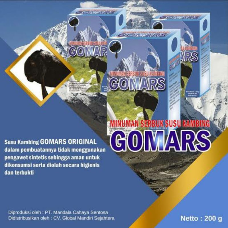 

GOMARS susu kambing etawa