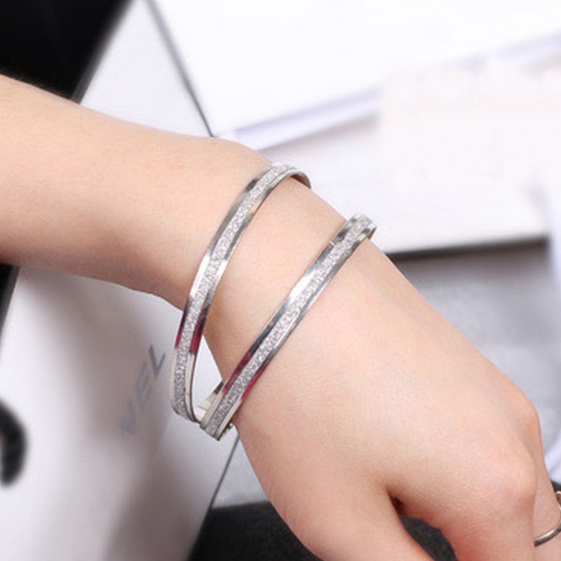 Gelang Korea fashion temperamen liar menggosok wanita