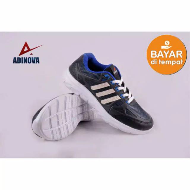 Sepatu 3D adinova/sepatu olahraga cowok/sepatu snekers cowok