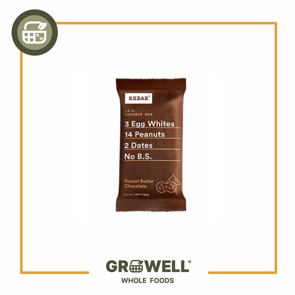 Rxbar Peanut Butter Chocolate Protein Bar 52Gr