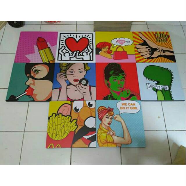 Jual POSTER ART / WALL ART / POP ART | Shopee Indonesia