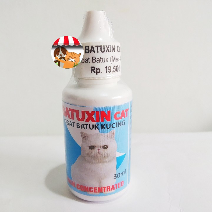 Batuxin Cat - Obat Batuk Pilek Sesak Nafas Batuk Alergi Kucing 30 ml