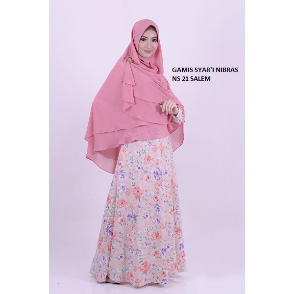 Nibras Gamis Syari Nibras NS 21 Salem