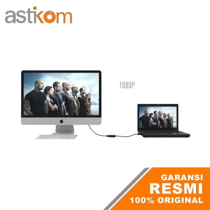 Adaptor Kabel HDMI To VGA Orico DHTV-C20 Full HD 1080P Converter