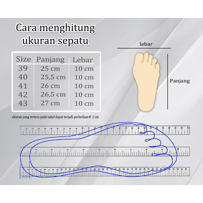 Sepatu Pantofel Type B02 Variasi Pantofel Half Croc with Adhsive Tape