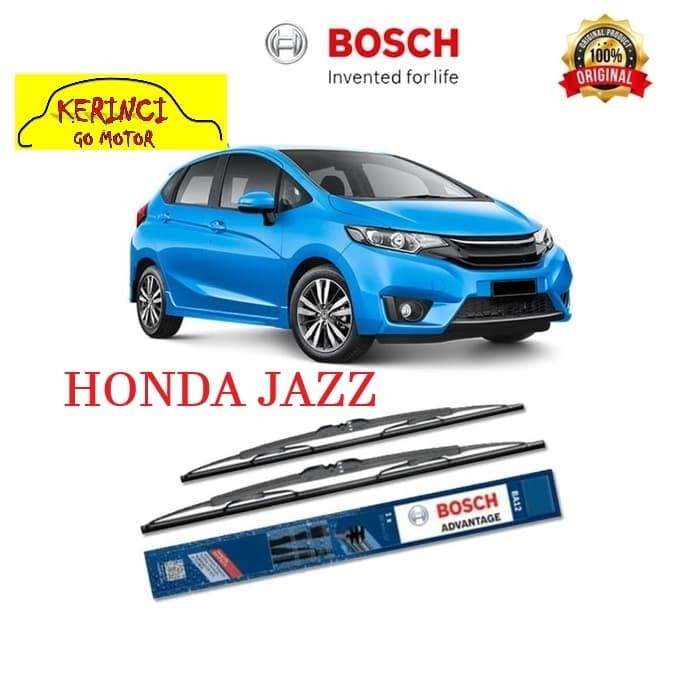 WIPER HONDA JAZZ BOSCH ADVANTAGE 26&quot; &amp; 14&quot; SEPASANG - WIPER HONDA