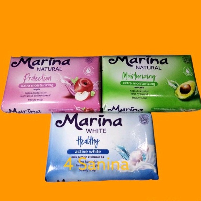 Sabun batang marina 60gr/marina beauty soap