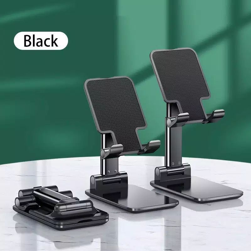 DY FOLDABLE PHONE HOLDER STAND HP DIMEJA FOLDING DESKTOP HOLDER PENYANGGA terbaik