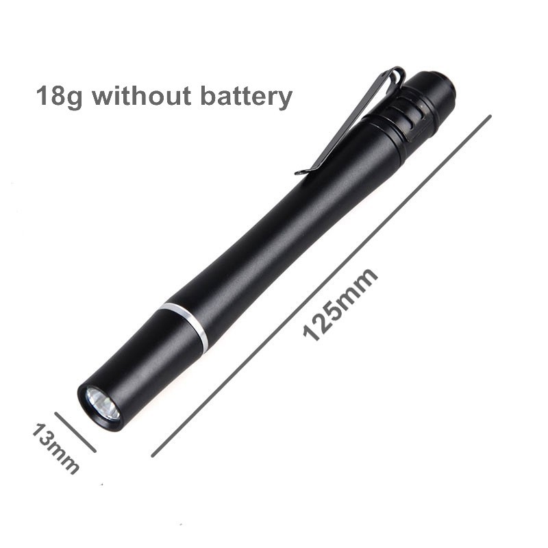 TaffLED Ultraviolet UV Light Pen Mini Senter LED 395nm - UV-10 - Black