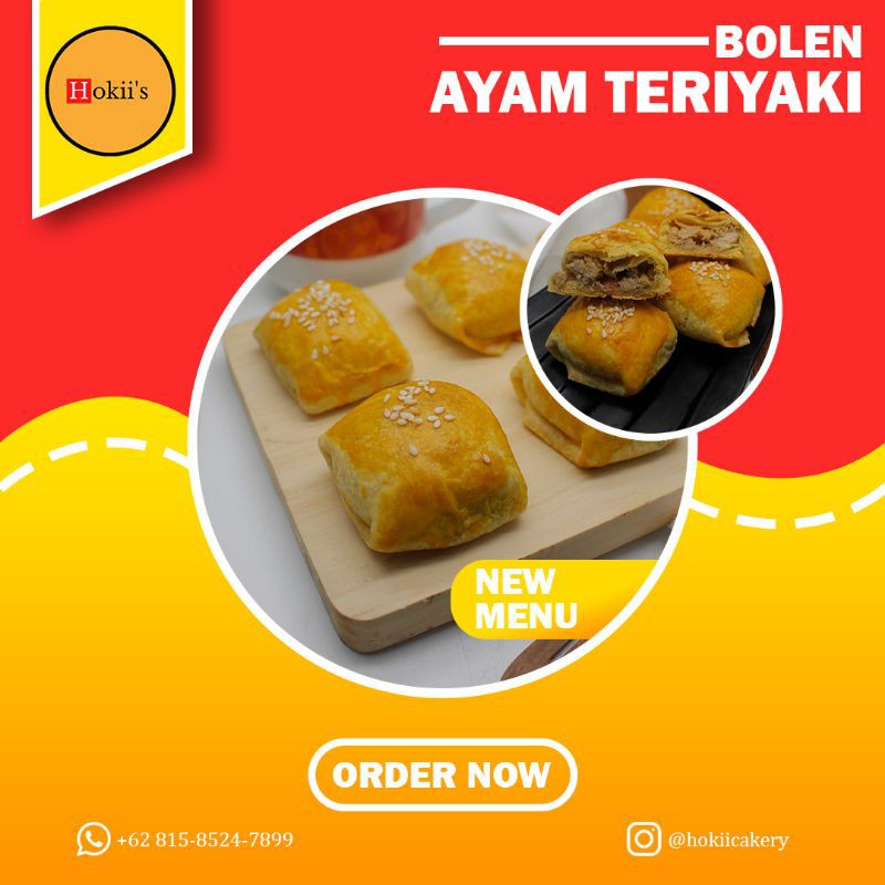 

Bolen Ayam teriyaki