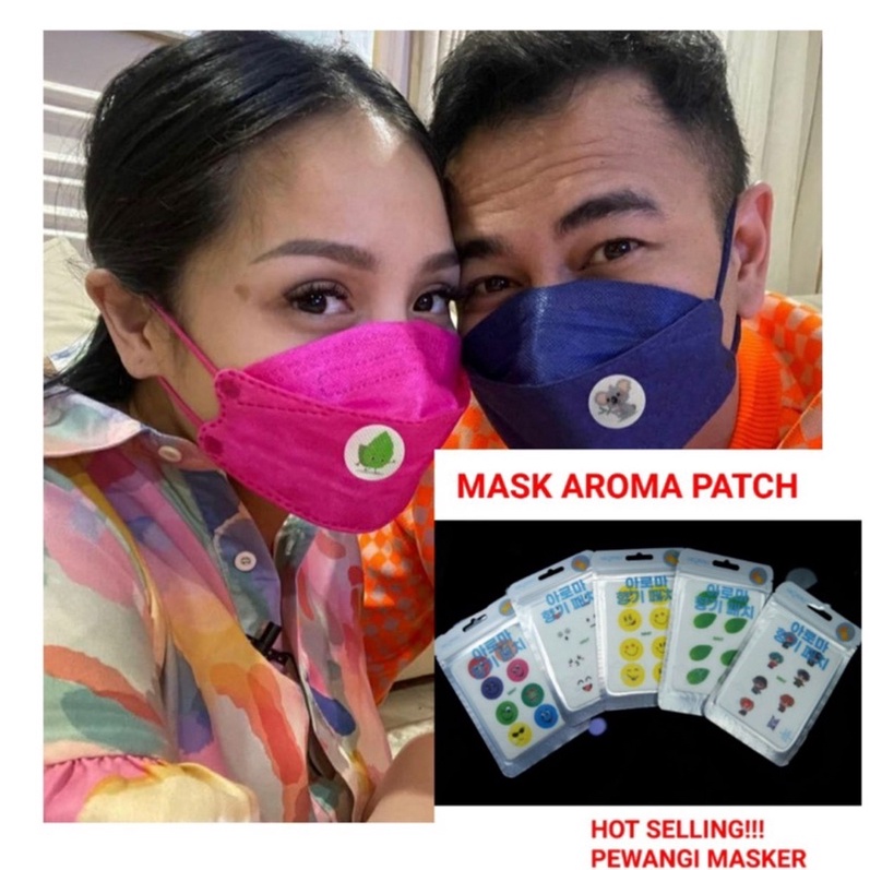 stiker masker aromaterapi isi 16