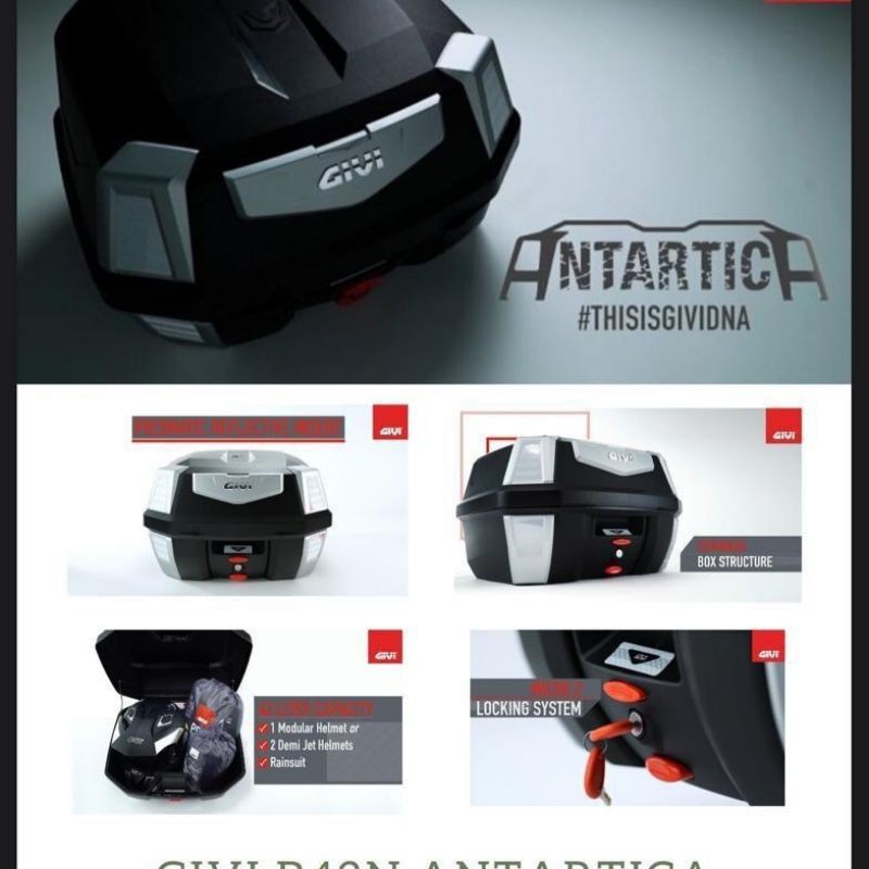 Box Givi top box B42N Best Quality