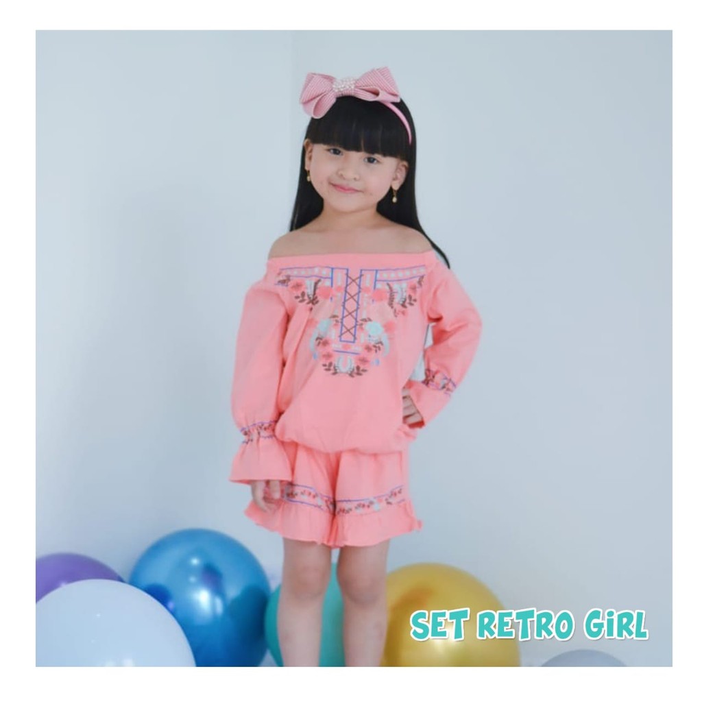 SET RETRO GIRL