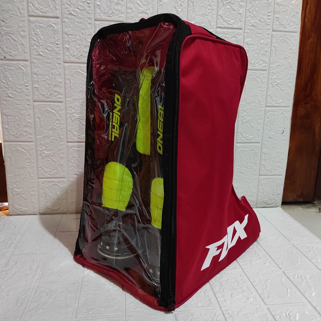 tas sepatu trail cross tas jingjing BONUS gantungan kunci keren wadah sepatu kualitas premium