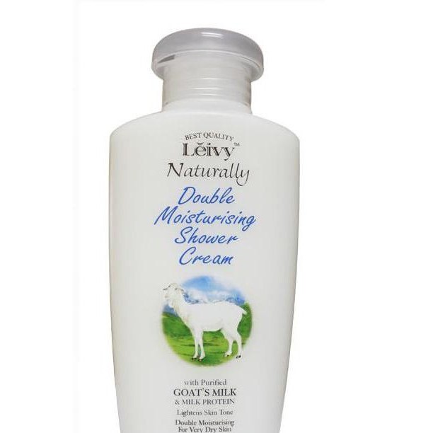 SABUN MANDI KULIT KERING 500 ML SUSU KAMBING BODY SHOWER CREAM GOAT MILK BOTOL
