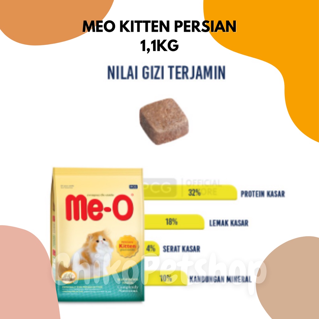 MEO KITTEN PERSIAN FRESHPACK 1,1KG